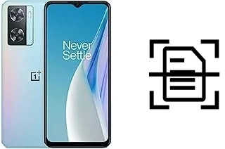 Numériser un document sur un OnePlus Nord N20 SE