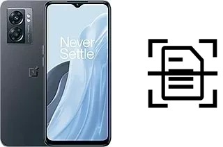 Numériser un document sur un OnePlus Nord N300