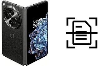 Numériser un document sur un OnePlus Open