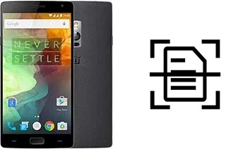 Numériser un document sur un OnePlus 2