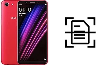 Numériser un document sur un Oppo A1