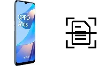 Numériser un document sur un Oppo a16s