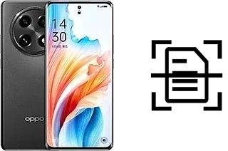 Numériser un document sur un Oppo A2 Pro