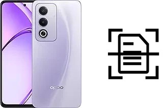 Numériser un document sur un Oppo A3 Pro (India)