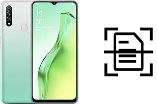 Numériser un document sur un Oppo A31 (2020)