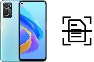 Numériser un document sur un Oppo A36