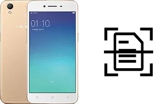 Numériser un document sur un Oppo A37