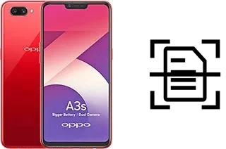 Numériser un document sur un Oppo A3s