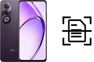 Numériser un document sur un Oppo A3x (China)