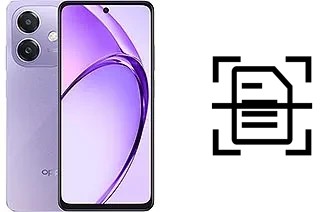 Numériser un document sur un Oppo A3x