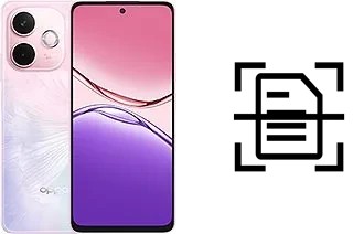 Numériser un document sur un Oppo A5 Pro (2025)