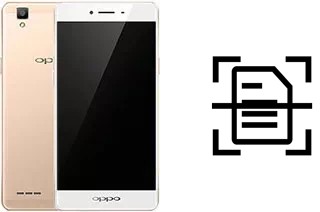 Numériser un document sur un Oppo A53