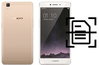 Numériser un document sur un Oppo A53m