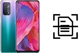 Numériser un document sur un Oppo A54 5G