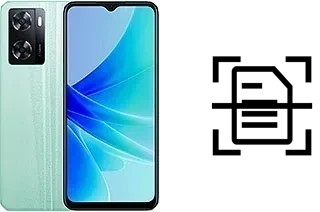 Numériser un document sur un Oppo A57 4G