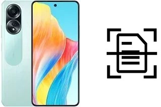 Numériser un document sur un Oppo A58 4G