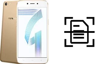 Numériser un document sur un Oppo A71