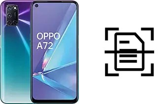 Numériser un document sur un Oppo A72