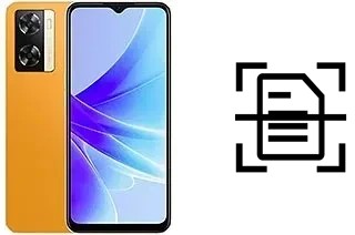 Numériser un document sur un Oppo A77s