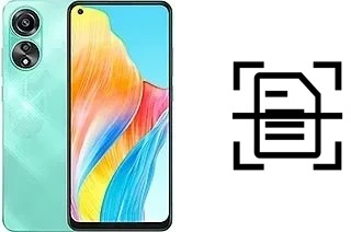 Numériser un document sur un Oppo A78 4G