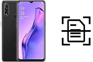 Numériser un document sur un Oppo A8