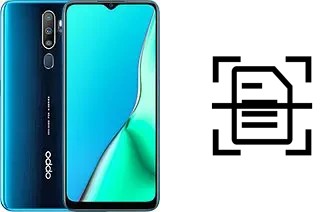 Numériser un document sur un Oppo A9 (2020)