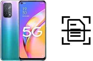 Numériser un document sur un Oppo A93 5G