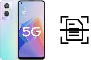 Numériser un document sur un Oppo A96