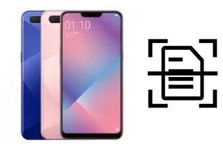 Numériser un document sur un Oppo AX5s