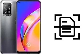 Numériser un document sur un Oppo Reno5 Z