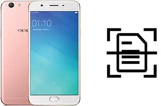 Numériser un document sur un Oppo F1s