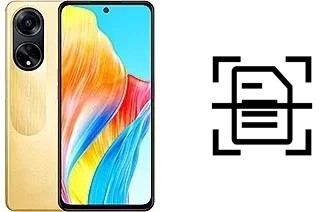 Numériser un document sur un Oppo F23