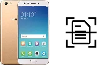 Numériser un document sur un Oppo F3