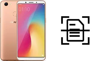 Numériser un document sur un Oppo F5