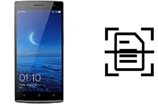 Numériser un document sur un Oppo Find 7a