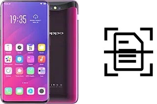 Numériser un document sur un Oppo Find X