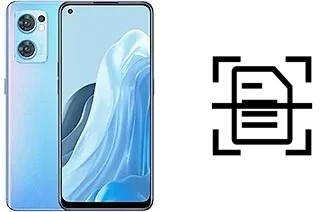 Numériser un document sur un Oppo Find X5 Lite