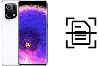 Numériser un document sur un Oppo Find X5