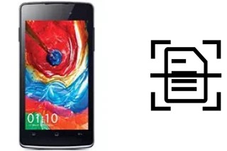 Numériser un document sur un Oppo R1001 Joy