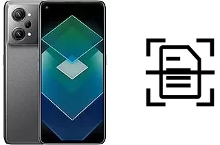 Numériser un document sur un Oppo K10 Pro