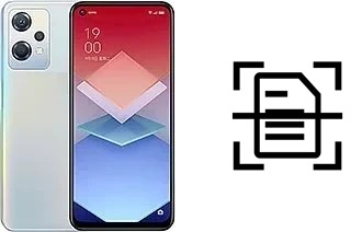 Numériser un document sur un Oppo K10x