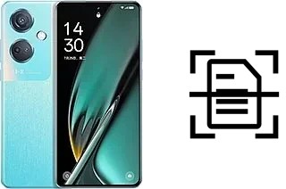 Numériser un document sur un Oppo K11