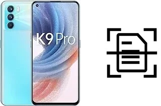 Numériser un document sur un Oppo K9 Pro