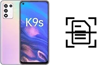 Numériser un document sur un Oppo K9s