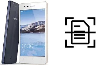 Numériser un document sur un Oppo Neo 5s