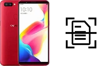 Numériser un document sur un Oppo R11s