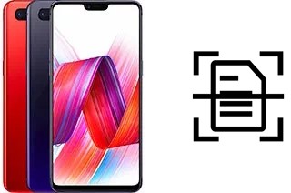 Numériser un document sur un Oppo R15