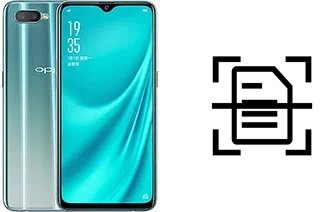 Numériser un document sur un Oppo R15x