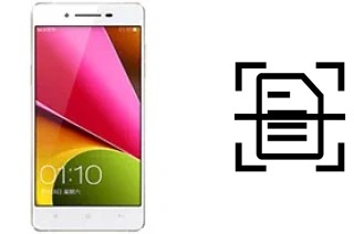 Numériser un document sur un Oppo R1S