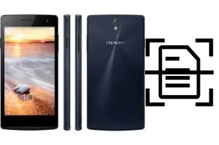 Numériser un document sur un Oppo R6007